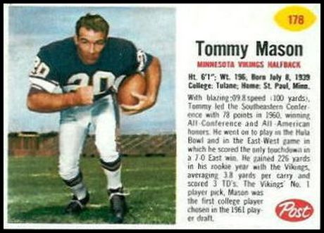 178 Tommy Mason